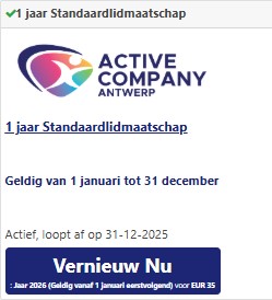 vernieuwing lidmaatschap en